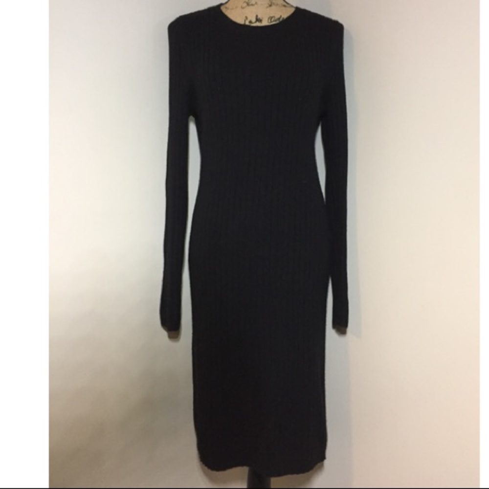 Gap Ribbed Sweater Dress small tall